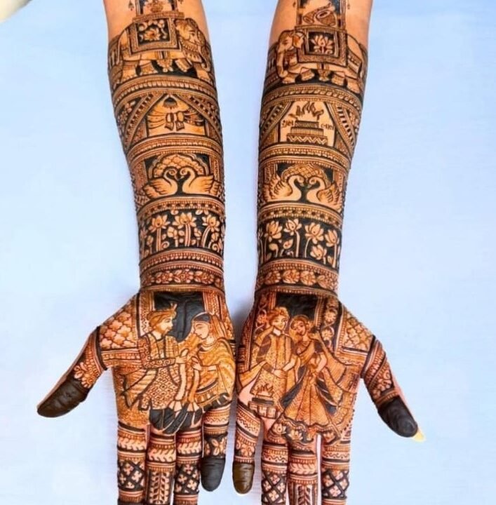 Customized Mehndi designs Udaipur