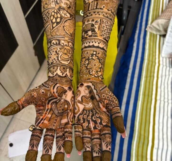 Intricate Mehndi designs Udaipur