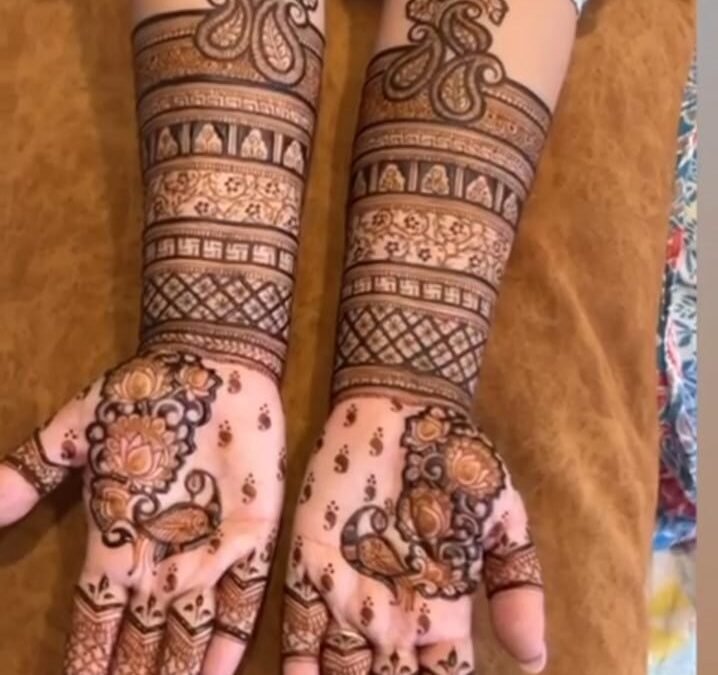 Latest Mehndi designs Udaipur