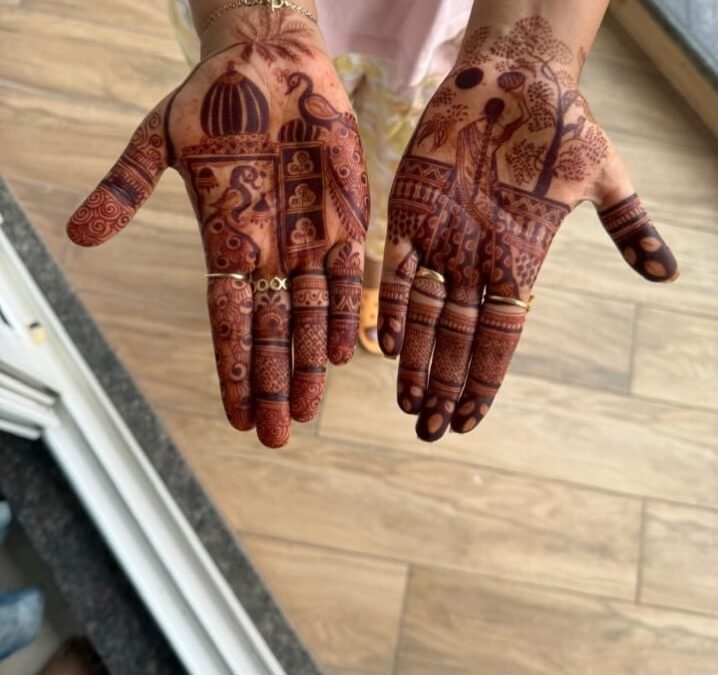 Mehndi artist for Haldi ceremony Udaipur