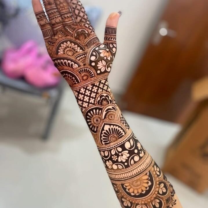 Mehndi artist for baby naming ceremony Udaipur