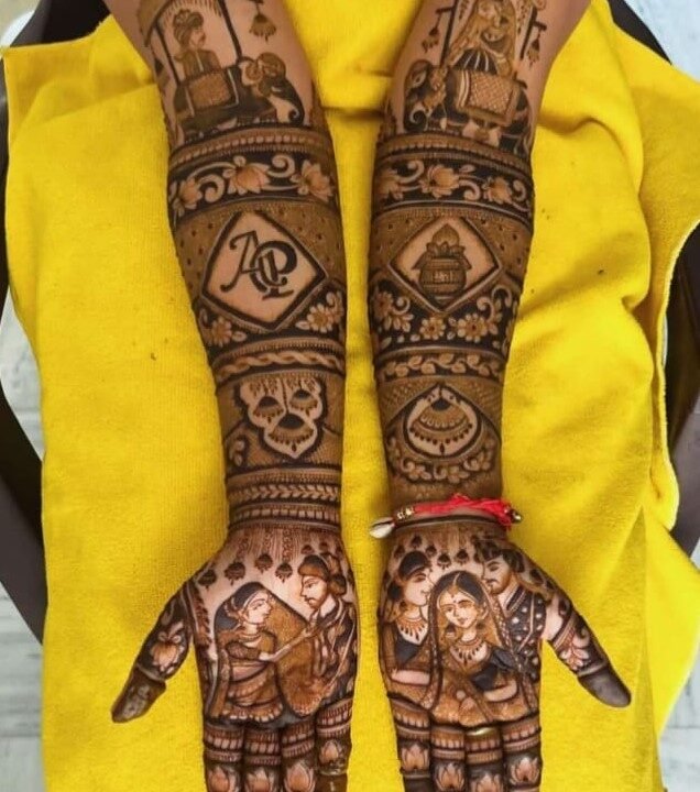 Professional henna tattoo artist Udaipur